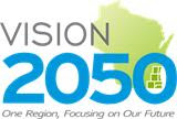 VISION 2050 logo - regional land use plan