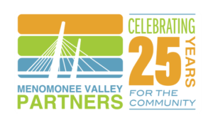 Menomonee Valley Partners logo 25th anniversary